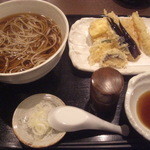 つだぬまや - 野菜天そば(15-02)