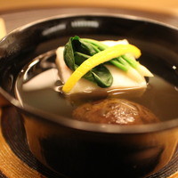 京懐石 吉泉 - かにしんじょうとどんこ