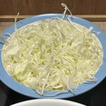 松のや - 千切りキャベツ