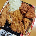 かつや - 料理写真:「かつや盛り」1069円(税込)