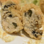 カキフライ御開帳