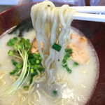 いしぐふーらーめん - 白湯あぶり鶏ラーメン