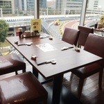 A・DINING - 窓際は新幹線がよく見える！！