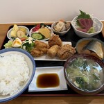 大和 - 料理写真:サバカラ定食