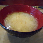 満寿鮨 - 味噌汁