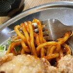 キッチン あずま - ナポリタンは添え物の域を超えています。