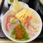 伝八寿し - ミニ海鮮丼