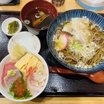 伝八寿し - ミニ丼セット