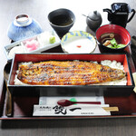 炭火焼き 湯布院 鰻一 - 特大一本鰻＿うな重