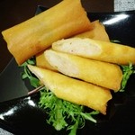 クロモリ - 夜：海老春巻き・五目春巻き