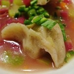 クロモリ - 夜：蕎麦ぎょうざのスープ仕立て