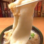 関西風手打うどん いらっしゃい - （注）お雑煮の餅ではありません