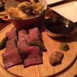 足袋のTOBICHI - ローストビーフ　すっごいやわらかー