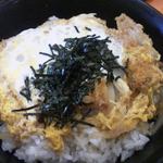 三丁目食堂 - カツ丼の大盛り