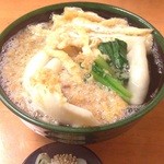 関西風手打うどん いらっしゃい - 裏メニューの一本うどん（まじり・550円）