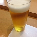 寿司処ちはる - 生ビール