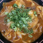 南州ラーメン - 見た目通り 辛味噌っぽい粘度があります