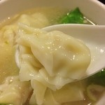 秀味園 - ８００えん『魯肉飯セット(魯肉飯・ワンタンスープ・杏仁豆腐)』2015年3月