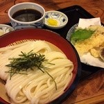 讃岐うどん　雅流 - 天ざる大盛り1200円