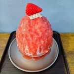 二代目 青山商店 - いちごかき氷
