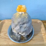 二代目 青山商店 - 黒ごまかき氷