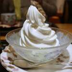 藍花 - おとなのソフトクリーム　～自家製ブランデーシロップがけ～　
