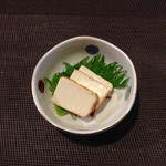 四季彩 鮨楽 - 豆腐のスモーク