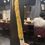 串揚げキッチンだん - アスパラ