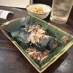 山虎 - 茄子揚げびたし　500円