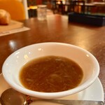 オールド･スパゲティ･ファクトリー - 日替わりパスタランチのスープ