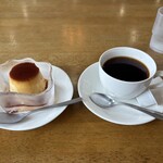 錫杖湖水荘レストラン湖水 - 「手作りプリン＆コーヒーセット」