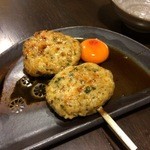 炭火焼鶏屋 たまい - 金運つくね　150円