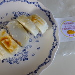 橋本蒲鉾店 - 橋本蒲鉾店　チーズ入り手焼き笹かまぼこ：280円(2015.02月)
