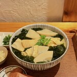 手打ちうどん さかもと - 若竹うどん¥1400、大盛り¥120
