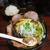 ぶぃスリー - ねぎみそちゃ～しゅー1300円 しろいごはん200円