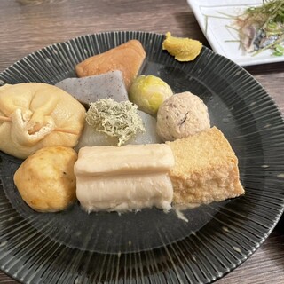 おでんと日本酒 はとり - 料理写真: