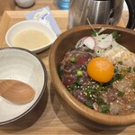 こめらく お茶漬けといろどり唐揚げ - 