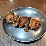 四文屋 - ハラミ辛味噌焼