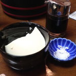 Yubanosatoshizukaan - 釜あげ豆腐は薄口しょうゆか塩で！