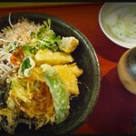 香季清流庵 - 冷やし天ぷら蕎麦