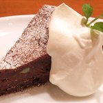 みのりCafe - 甘栗のブラウニー 500円