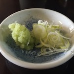 職人館 - 薬味（ネギ・おろし）