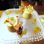 リ スカンピ - "金子シェフのスペシャリテ"スカンピのパンナコッタ 
