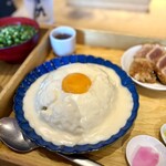 カフェ TSUKUMO食堂 - 純白ドームのキーマカレー
