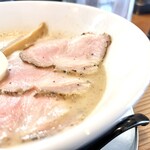 僕家のらーめん おえかき - スープ