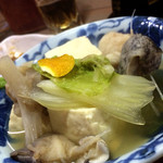 狭山 - アンコウとお豆腐の煮物☆