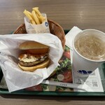 モスバーガー - 料理写真:モスバーガー昼割セット