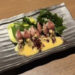 和馬 - ■ホタルイカの酢みそがけ ￥750