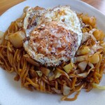 高田やきそば店 - 料理写真:ポテトたまご￥550