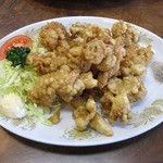 レストラン・ドウ・花井 - エビの天ぷら（750円）